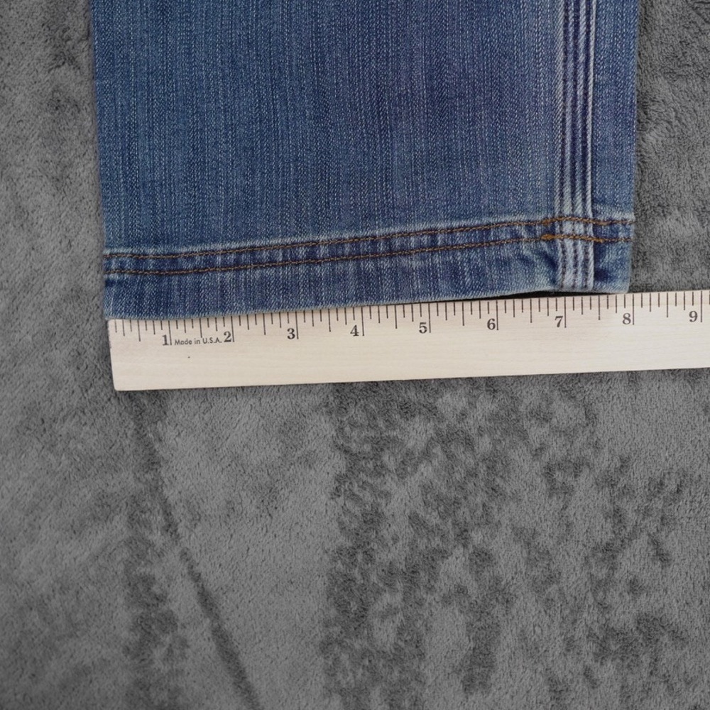 Duluth Trading Co Ballroom DoubleFlex Jeans Mens 32x34 Blue Carpenter Workwear - Picture 9 of 13
